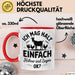Ziegenbauer Ziegen Tier Tasse Geschenk Lustige Geschenkidee Spruch Ich Mag Halt Einfach Hühner Und Ziegen Rot Trendation