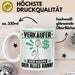 Verkäufer Tasse Geschenk für Verkäufer Der Mann Der Alles Kann Geschenkidee zum Geburtstag Weiß Trendation
