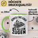 Zugfahrer Tasse Geschenk Bahnfahrer Genieße Das Leben In Vollen Zügen Grün Trendation