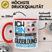 Milchtechnologe Ausbildung Tasse Geschenk Ich Bin Milchtechnologe In Der Ausbildung Ich Darf Das Geschenkidee Spruch Rot Trendation
