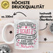 Valentinstag Tasse Geschenk für Ihn Sie Männer Für Paare Freundin Geschenkidee Kaffee-Becher Liebe Keine Sorge Schatz Ich Werde Dich Den Rest Deines Lebens Nerven Weiß Trendation