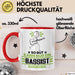 Bassist Geschenk Tasse So Gut Kann Nur Ein Bassist Aussehen Geschenkidee Kaffee-Becher Rot Trendation