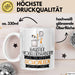 Haustier-Modedesignerin Weil Es Keinen Schöneren Beruf Gibt Tasse Geschenk für Eine Haustier-Modedesignerin Lustig Weiß Trendation
