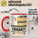 Tierarzt Geschenk Tasse Lustiger Spruch Erheben Sie Sich Der Tierarzt Betritt den Raum Rot Trendation