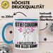 Stiefcousin Tasse Geschenk für Stiefcousin Der Mann Der Alles Kann Geschenkidee zum Geburtstag Blau Trendation