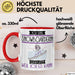 Snowboarderin Tasse Geschenk Ich Bin Snowboarderin Warum Weil Ich Es Kann Geschenkidee Geburtstag Rot Trendation