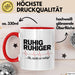 Sanitäter Tasse Geschenk Nicht ganz so leiser Rot Trendation