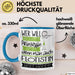 Flötistin Tasse Geschenk Spruch Wer Will Schon Prinzessin Sein Wenn Man Auch Flötistin Sein Kann Blau Trendation
