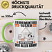 Tierheimunterstützer Tasse Geschenk für Tierheimunterstützer Der Mann Der Alles Kann Geschenkidee zum Geburtstag Grün Trendation