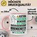 Bogenschütze Geschenk Tasse Lustiger Spruch Erheben Sie Sich Der Bogenschütze Betritt den Raum Rosa Trendation