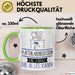 Plattenladenbesitzerin Geschenk Tasse Becher Die Frau Die Allen Kann Geschenkidee für eine Plattenladenbesitzerin Lustig Grün Trendation