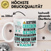Live-Musik-Fan Geschenk Tasse Lustiger Spruch Erheben Sie Sich Der Live-Musik-Fan Betritt den Raum Weiß Trendation