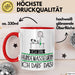 Geschenk für Hundemasseurin Tasse Lustige Geschenkidee Geburtstag Ich Bin Hundemasseurin Ich Darf Das Rot Trendation