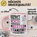 Tänzer Geschenk Lustiger Spruch für Tänzer Geschenkidee Bester Tänzer Der Welt Rosa Trendation