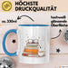 Bücherwurm Tasse Geschenk Lustige Geschenkidee Spruch Für Lese Liebhaber Blau Trendation