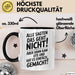 Ute Tasse Geschenk Alle Sagten Das Geht Nicht Aber Dann Kam Ute Und Hat Es Einfach Gemacht Geschenkidee Becher mit Name Schwarz Trendation