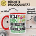 Diätassistent Ausbildung Tasse Geschenk Ich Bin Diätassistent In Der Ausbildung Ich Darf Das Geschenkidee Spruch Rot Trendation