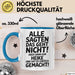Heike Tasse Geschenk Alle Sagten Das Geht Nicht Aber Dann Kam Heike Und Hat Es Einfach Gemacht Geschenkidee Becher mit Name Blau Trendation