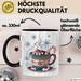 Winterzeit Tasse Geschenkidee für Schneeliebhaber Trendation