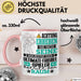 Ultimate-Frisbee-Spieler Geschenk Tasse Lustiger Spruch Erheben Sie Sich Der Ultimate-Frisbee-Spieler Betritt den Raum Rosa Trendation