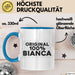Bianca Tasse Original 100% Bianca Geschenk Blau Trendation