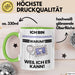 Briefmarkensammler Geschenk Tasse Lustiger Spruch Ich Bin Briefmarkensammler Warum Weil Ich Es Kann Geschenkidee Bester Briefmarkensammler Geburtstag Kaffee-Becher Grün Trendation