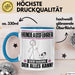 Hundeausführer Tasse Geschenk für Hundeausführer Der Mann Der Alles Kann Geschenkidee zum Geburtstag Blau Trendation