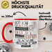 Slackline-Instruktorin Geschenk Becher Tasse Gott Schuf Alle Menschen Gleich Nur Die Besten Durfeten Slackline-Instruktorin Werden Geschenkidee Lustig Rot Trendation