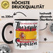Spanier Tasse Geschenk Ich Brauche Keine Therapie Ich Muss Nur Nach Spanien Geschenkidee Kaffee-Becher Trendation