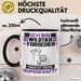 Wildtierforscher Tasse Geschenk für Wildtierforscher Geburtstag Lustiger Spruch Kaffee-Becher Was Ist Deine Superkraft Schwarz Trendation
