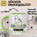 Hundeflüsterin Geschenk Tasse Becher Die Frau Die Allen Kann Geschenkidee für eine Hundeflüsterin Lustig Grün Trendation