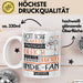 Indie-Fan Geschenk Becher Tasse Gott Schuf Alle Menschen Gleich Nur Die Besten Durfeten Indie-Fan Werden Geschenkidee Lustig Weiß Trendation