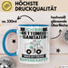 Rettungssanitäter Tasse Geschenk für Rettungssanitäter Geburtstag Lustiger Spruch Kaffee-Becher Was Ist Deine Superkraft Blau Trendation