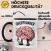 Overthinker Tasse Geschenkidee für Tiefgründige Denker Trendation