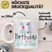 11 Birthday Princess Tasse Mädchen Geschenk 11. Geburtstag Krone Weiß Trendation