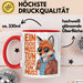 Fuchs Tierliebhaber Tasse Geschenk Lustige Geschenkidee Spruch Ein Fuchs Muss Tun Ein Was Fuchs Tun Muss Rot Trendation