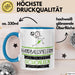 Handballspielerin Weil Es Keinen Schöneren Beruf Gibt Tasse Geschenk für Eine Handballspielerin Lustig Blau Trendation