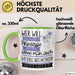 Katzenschutzaktivistin Tasse Geschenk Spruch Wer Will Schon Prinzessin Sein Wenn Man Auch Katzenschutzaktivistin Sein Kann Grün Trendation