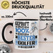 Golfer Geschenk Lustiger Spruch für Golfer Geschenkidee Bester Golfer Der Welt Schwarz Trendation