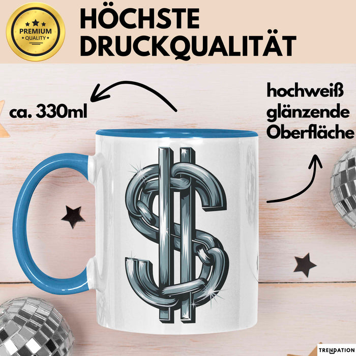 Affiliate Marketer Tasse Geschenkidee für digitale Hustler Blau Trendation