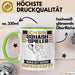 Squash-Spieler Tasse Geschenk für Squash-Spieler Geburtstag Lustiger Spruch Kaffee-Becher Was Ist Deine Superkraft Grün Trendation