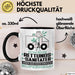 Rettungssanitäter Geschenk Tasse Ich Bin Rettungssanitäter Aber Sag Doch Einfach Superheld Lustige Geschenkdiee für Rettungssanitäter Kaffee-Becher Schwarz Trendation
