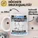 Tierverhaltenstherapeut Tasse Geschenk für Tierverhaltenstherapeut Geburtstag Lustiger Spruch Kaffee-Becher Was Ist Deine Superkraft Weiß Trendation
