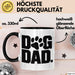 Hund Tierliebhaber Tasse Geschenk Lustige Geschenkidee Spruch Hunde Papa Schwarz Trendation