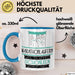 Marathonläuferin Weil Es Keinen Schöneren Beruf Gibt Tasse Geschenk für Eine Marathonläuferin Lustig Blau Trendation