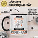 Indie-Fan Tasse Geschenk Becher Stark Attraktiv Furchtlos Indie-Fan Lustige Geschenkidee Trendation