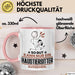 Haustiersitter Geschenk Tasse So Gut Kann Nur Ein Haustiersitter Aussehen Geschenkidee Kaffee-Becher Rosa Trendation