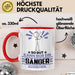Sänger Geschenk Tasse So Gut Kann Nur Ein Sänger Aussehen Geschenkidee Kaffee-Becher Rot Trendation