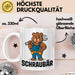 Auto Kfz Mechaniker Tasse Geschenk Lustige Geschenkidee Spruch Schraubar Weiß Trendation