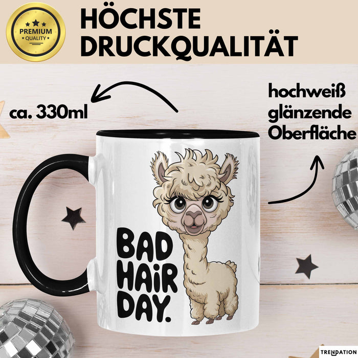 Alpaka Liebhaber Tasse Geschenkidee für Tierfreunde Trendation